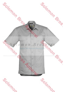 Mens Lightweight Tradie S/S Shirt - Solomon Brothers Apparel