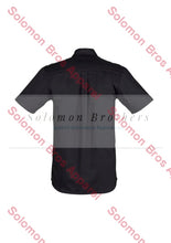 Load image into Gallery viewer, Mens Lightweight Tradie S/S Shirt - Solomon Brothers Apparel
