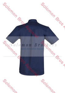 Mens Lightweight Tradie S/S Shirt - Solomon Brothers Apparel