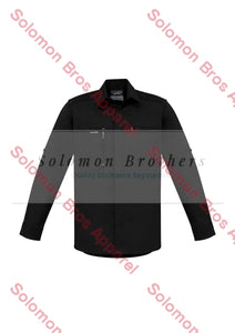 Mens L/S Stretch Shirt - Solomon Brothers Apparel