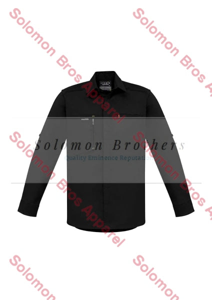 Mens L/S Stretch Shirt - Solomon Brothers Apparel