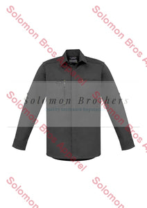 Mens L/S Stretch Shirt - Solomon Brothers Apparel