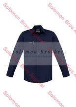 Load image into Gallery viewer, Mens L/S Stretch Shirt - Solomon Brothers Apparel
