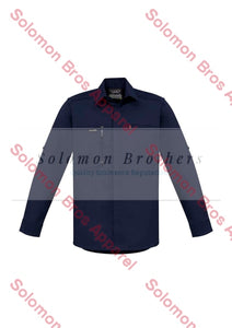 Mens L/S Stretch Shirt - Solomon Brothers Apparel
