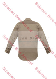 Mens L/S Stretch Shirt - Solomon Brothers Apparel