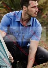 Load image into Gallery viewer, Mens Outdoor S/S Shirt - Solomon Brothers Apparel
