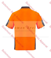 Load image into Gallery viewer, Mens Reinforced Hi Vis Squad S/S Polo - Solomon Brothers Apparel
