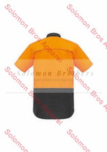 Load image into Gallery viewer, Mens Rugged Cooling Hi Vis Spliced S/S Shirt - Solomon Brothers Apparel
