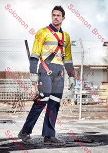 Mens Rugged Cooling Taped Overalls - Solomon Brothers Apparel