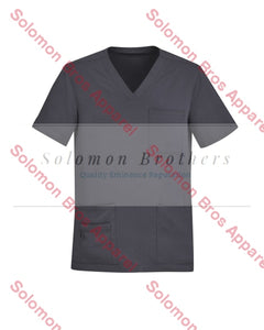 Mens V-Neck Scrub Top - Solomon Brothers Apparel