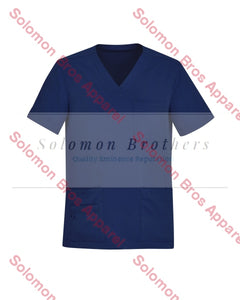 Mens V-Neck Scrub Top - Solomon Brothers Apparel