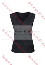 Load image into Gallery viewer, Milano Ladies Vest Charcoal / Xsm Pullover
