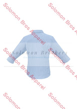 Load image into Gallery viewer, Mini Check Ladies 3/4 Sleeve Blouse - Solomon Brothers Apparel
