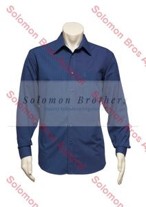 Mini Check Mens Long Sleeve Shirt - Solomon Brothers Apparel