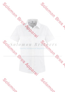 Monarch Ladies Short Sleeve Blouse - Solomon Brothers Apparel