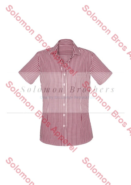 Nashville Womens Short Sleeve Blouse - Solomon Brothers Apparel