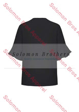 Load image into Gallery viewer, Olivia Womens Fluted Sleeve Blouse - Solomon Brothers Apparel

