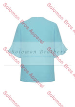 Load image into Gallery viewer, Olivia Womens Fluted Sleeve Blouse - Solomon Brothers Apparel

