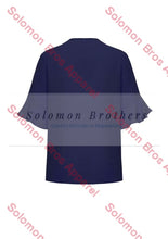 Load image into Gallery viewer, Olivia Womens Fluted Sleeve Blouse - Solomon Brothers Apparel
