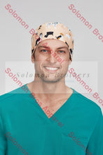 Load image into Gallery viewer, Printed Unisex Scrub Cap Health &amp; Beauty
