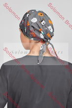 Load image into Gallery viewer, Printed Unisex Scrub Cap Health &amp; Beauty
