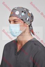 Load image into Gallery viewer, Printed Unisex Scrub Cap Health &amp; Beauty
