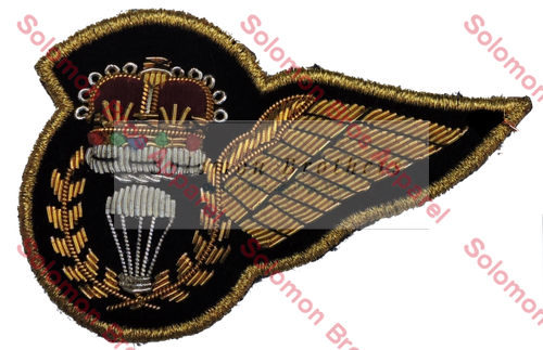 R.A.A.F Badge, Free Fall Instructor, Half Wing - Solomon Brothers Apparel