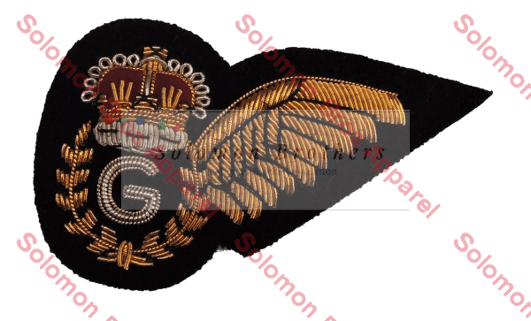 R.A.A.F Badge, Gunner, Half Wing - Solomon Brothers Apparel