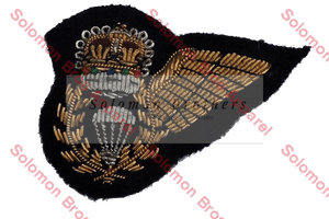 R.A.A.F Badge, Parachute, Half Wing, Mini - Solomon Brothers Apparel