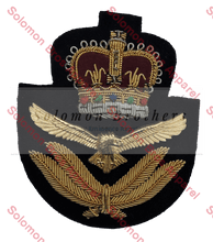 Load image into Gallery viewer, R.A.A.F. Officers Cap Badge - Solomon Brothers Apparel
