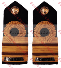 Load image into Gallery viewer, R.A.N. Commander Medical Dental Shoulder Board - Solomon Brothers Apparel
