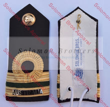 Load image into Gallery viewer, R.a.n. Lieutenant Weapons Electrical Engineer Shoulder Board Insignia
