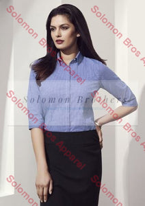 Rhode Womens 3/4 Sleeve Blouse - Solomon Brothers Apparel