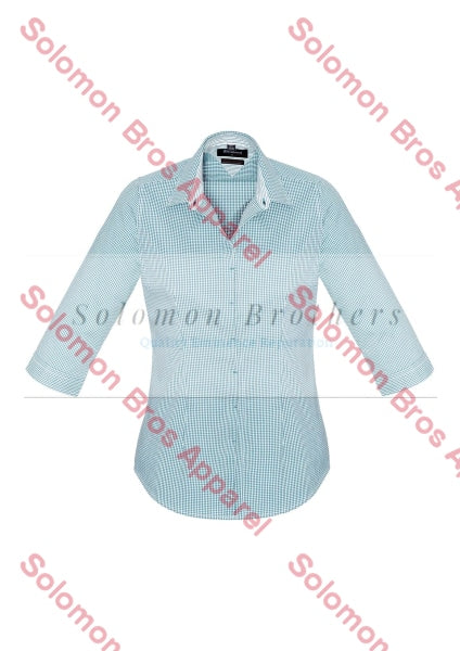 Rhode Womens 3/4 Sleeve Blouse - Solomon Brothers Apparel