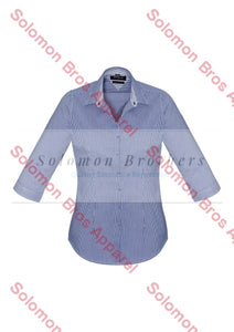 Rhode Womens 3/4 Sleeve Blouse - Solomon Brothers Apparel