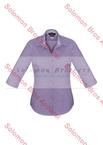 Rhode Womens 3/4 Sleeve Blouse - Solomon Brothers Apparel