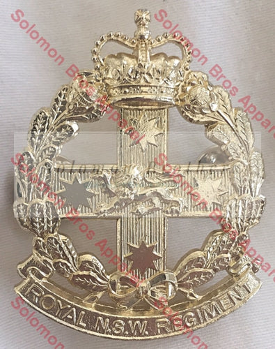 Royal N.S.W. Regiment Cap Badge - Solomon Brothers Apparel