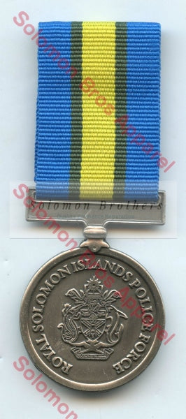 Royal Solomon Island Police Force International Law Enforcement Cooperation Medal Medals