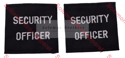 Security Officer Epaulette Slide - 1/2 Length - Solomon Brothers Apparel