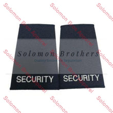 Load image into Gallery viewer, Security Officer Epaulette Slide - Solomon Brothers Apparel
