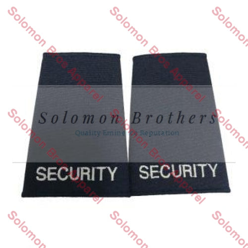 Security Officer Epaulette Slide - Solomon Brothers Apparel