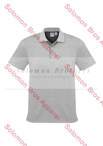 Shade Mens Polo Silver Grey / Sm