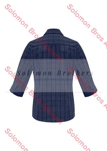 Show Ladies 3/4 Sleeve Blouse - Solomon Brothers Apparel