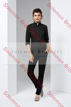 Load image into Gallery viewer, Show Ladies 3/4 Sleeve Blouse - Solomon Brothers Apparel
