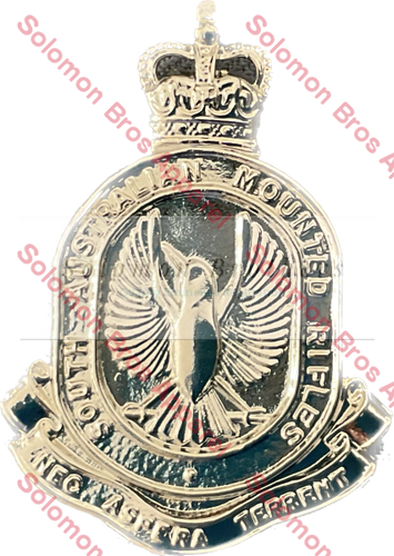 South Australian Mounted Rifles 3Rd/9Th Cap Badge Medals