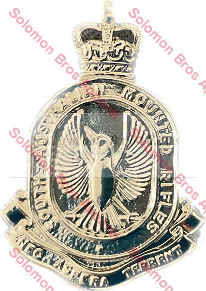 South Australian Mounted Rifles 3Rd/9Th Cap Badge Medals