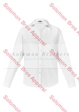 Load image into Gallery viewer, Tennessee Ladies Long Sleeve Blouse White / 6 Corporate Shirt
