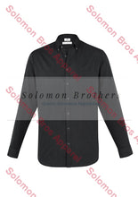 Load image into Gallery viewer, Tennessee Mens Long Sleeve Shirt Black / Xsm Corporate
