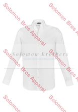 Load image into Gallery viewer, Tennessee Mens Long Sleeve Shirt White / Xsm Corporate
