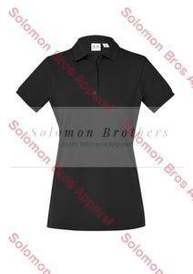 Town Ladies Polo Black / 6